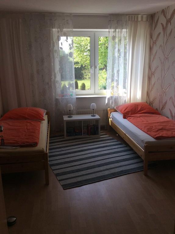 Ferienwohnung Im Gruenen Sassenberg Esterno foto